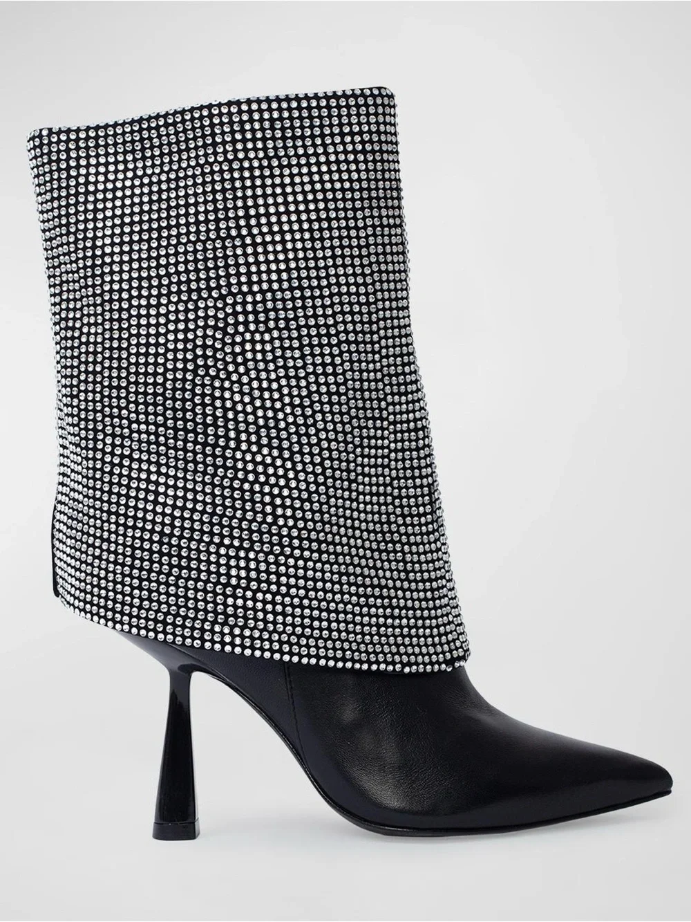 🆕{Steve Madden} Blitzee Rhinestone Foldover Boots